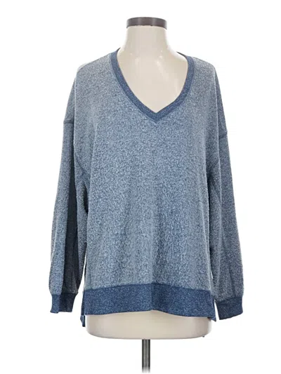 Pre-owned Z Supply Pullover Sweater In Blue