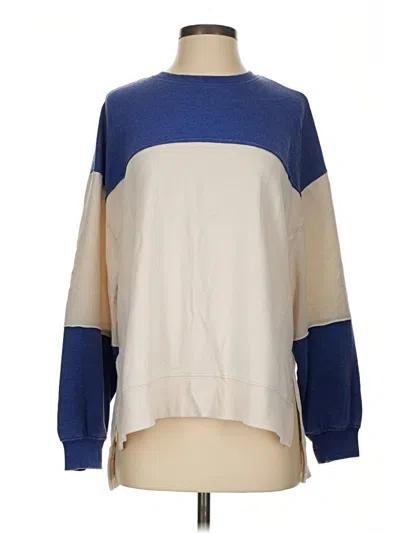 Pre-owned Z Supply Pullover Sweater In Blue