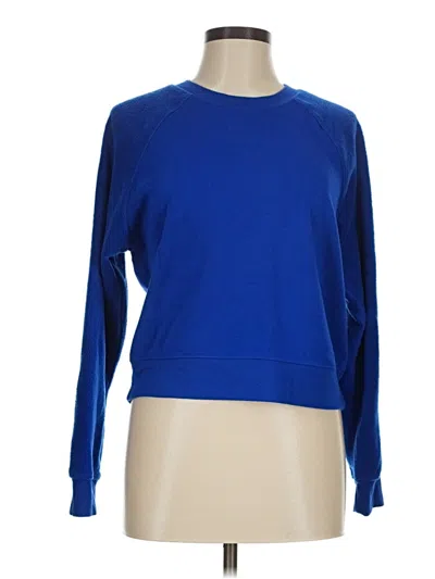 Pre-owned Z Supply Pullover Sweater In Blue