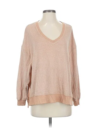 Pre-owned Z Supply Pullover Sweater In Brown