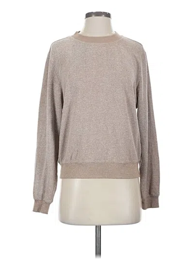 Pre-owned Z Supply Pullover Sweater In Brown