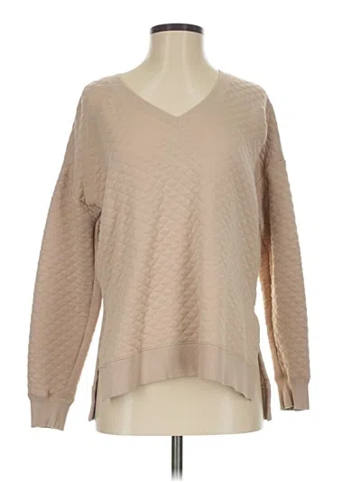 Pre-owned Z Supply Pullover Sweater In Brown