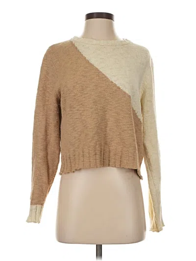 Pre-owned Z Supply Pullover Sweater In Brown