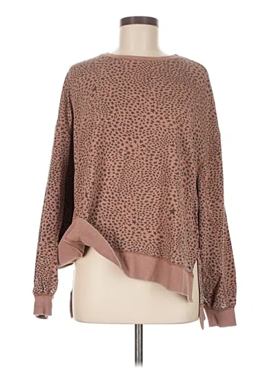 Pre-owned Z Supply Pullover Sweater In Brown