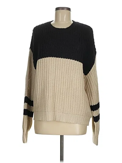 Pre-owned Z Supply Pullover Sweater In Brown