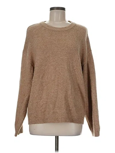 Pre-owned Z Supply Pullover Sweater In Brown