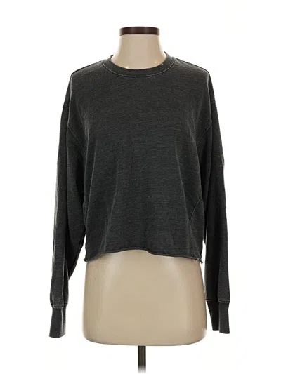 Pre-owned Z Supply Pullover Sweater In Gray