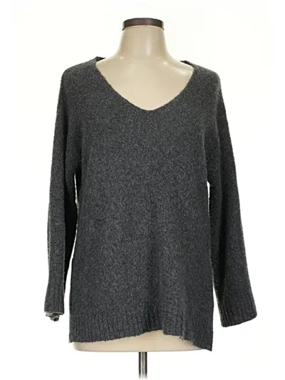 Pre-owned Z Supply Pullover Sweater In Gray