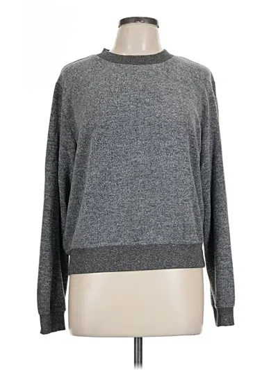 Pre-owned Z Supply Pullover Sweater In Gray