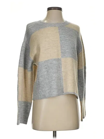 Pre-owned Z Supply Pullover Sweater In Gray