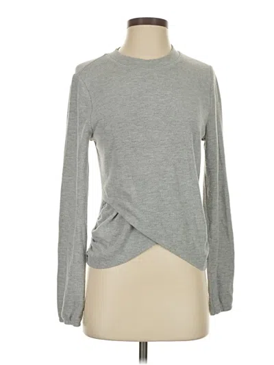 Pre-owned Z Supply Pullover Sweater In Gray