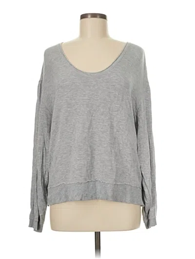 Pre-owned Z Supply Pullover Sweater In Gray