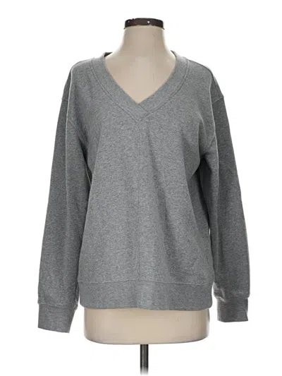 Pre-owned Z Supply Pullover Sweater In Gray