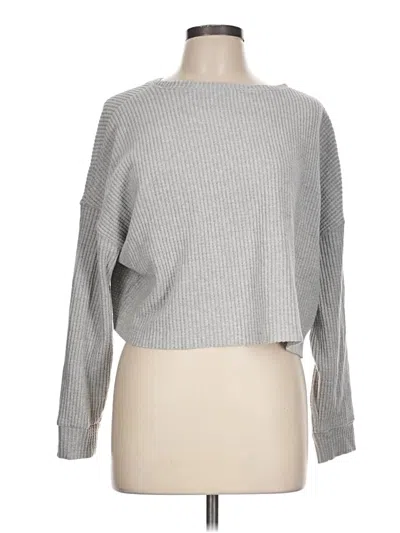 Pre-owned Z Supply Pullover Sweater In Gray