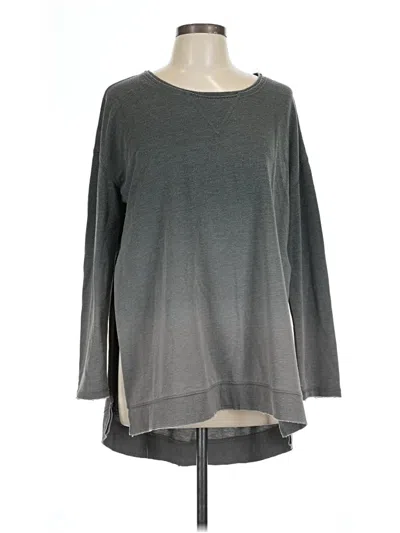Pre-owned Z Supply Pullover Sweater In Gray