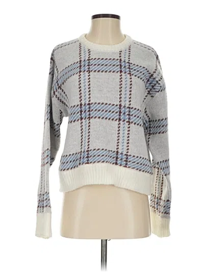 Pre-owned Z Supply Pullover Sweater In Gray