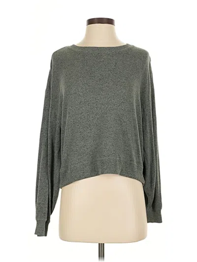 Pre-owned Z Supply Pullover Sweater In Gray