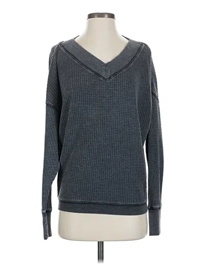 Pre-owned Z Supply Pullover Sweater In Gray