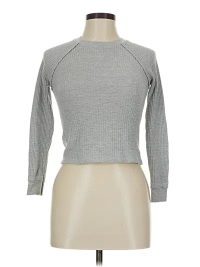 Pre-owned Z Supply Pullover Sweater In Gray