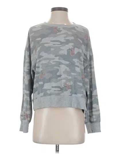Pre-owned Z Supply Pullover Sweater In Gray