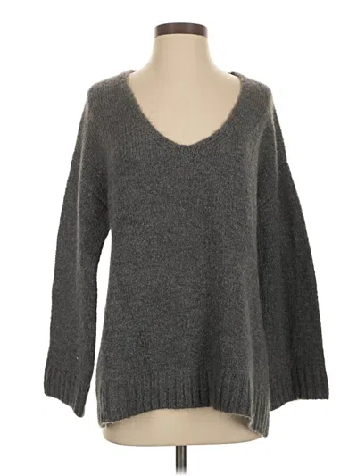 Pre-owned Z Supply Pullover Sweater In Gray