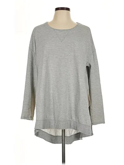 Pre-owned Z Supply Pullover Sweater In Gray