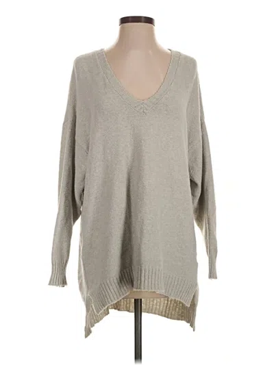 Pre-owned Z Supply Pullover Sweater In Gray