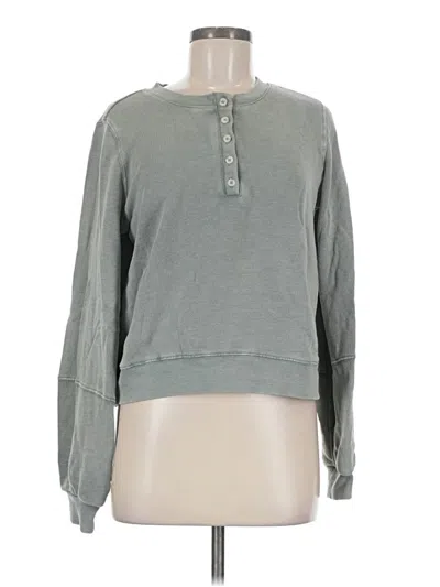 Pre-owned Z Supply Pullover Sweater In Gray