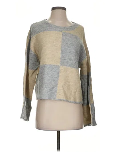 Pre-owned Z Supply Pullover Sweater In Gray