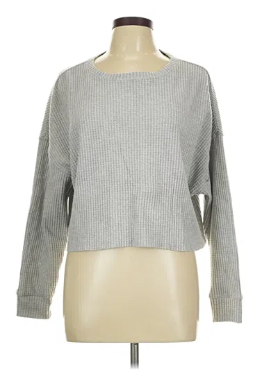 Pre-owned Z Supply Pullover Sweater In Gray