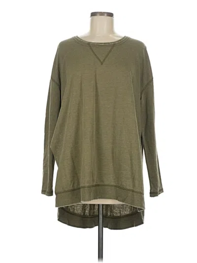Pre-owned Z Supply Pullover Sweater In Green