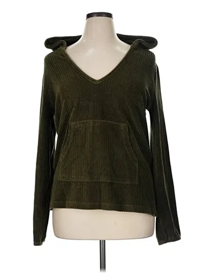 Pre-owned Z Supply Pullover Sweater In Green