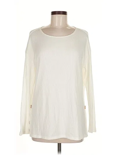 Pre-owned Z Supply Pullover Sweater In Ivory
