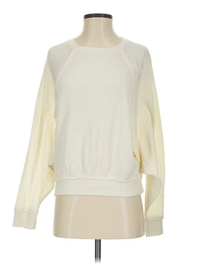 Pre-owned Z Supply Pullover Sweater In Ivory