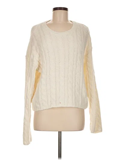 Pre-owned Z Supply Pullover Sweater In Ivory