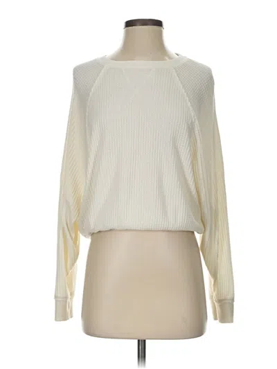 Pre-owned Z Supply Pullover Sweater In Ivory
