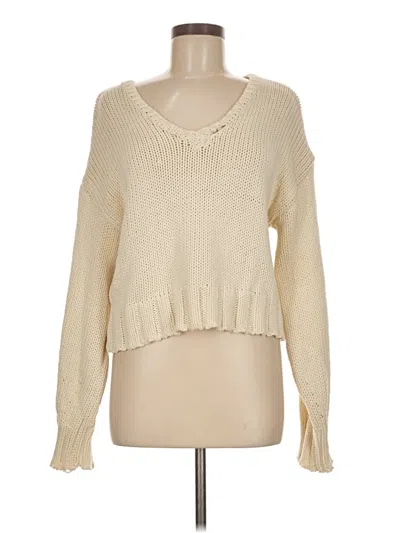 Pre-owned Z Supply Pullover Sweater In Ivory