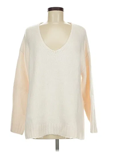 Pre-owned Z Supply Pullover Sweater In Ivory