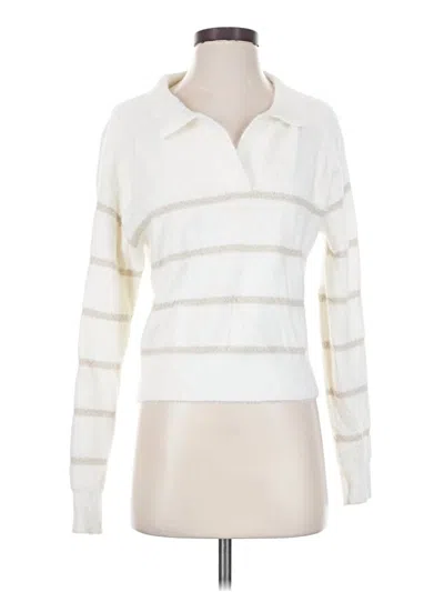 Pre-owned Z Supply Pullover Sweater In Ivory