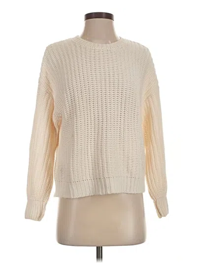Pre-owned Z Supply Pullover Sweater In Ivory