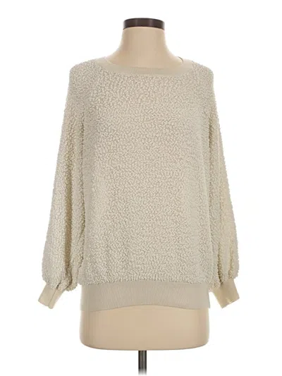 Pre-owned Z Supply Pullover Sweater In Ivory