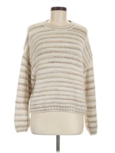 Pre-owned Z Supply Pullover Sweater In Ivory