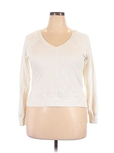 Pre-owned Z Supply Pullover Sweater In Ivory