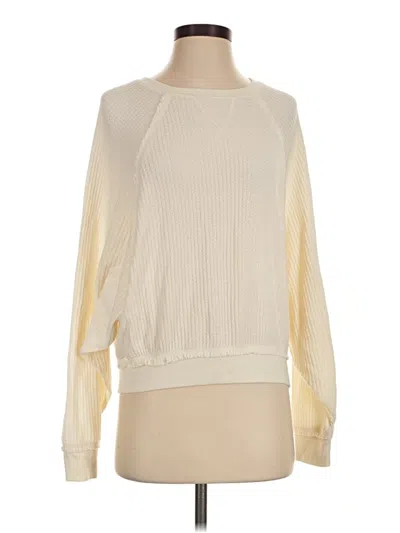 Pre-owned Z Supply Pullover Sweater In Ivory