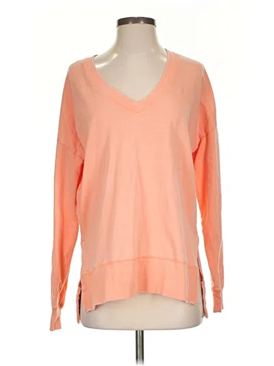 Pre-owned Z Supply Pullover Sweater In Orange