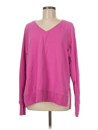 Pre-owned Z Supply Pullover Sweater In Pink
