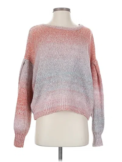 Pre-owned Z Supply Pullover Sweater In Pink