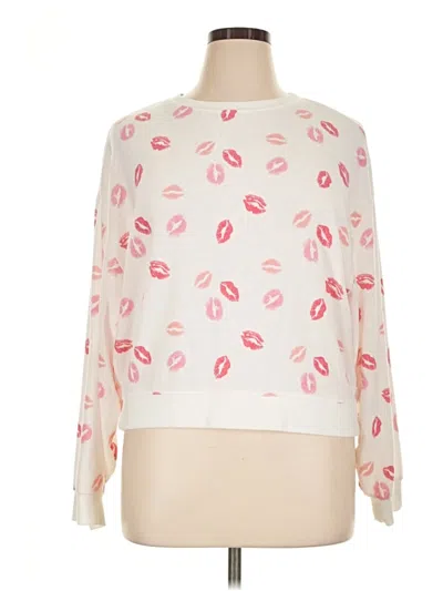 Pre-owned Z Supply Pullover Sweater In Pink