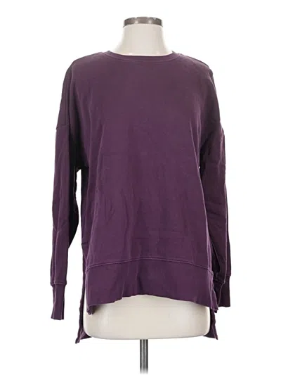Pre-owned Z Supply Pullover Sweater In Purple