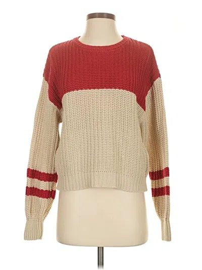 Pre-owned Z Supply Pullover Sweater In Red